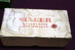 Vintage Singer Boxed Buttonhole Attachment 