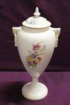 Hand Painted Royal Worcester Vase and Cover C1922