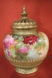 Royal Worcester Sedgley Pot Pourri C1918