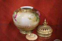 Royal Worcester Sedgley Pot Pourri C1918