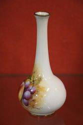 Royal Worcester Signed Vase C1965