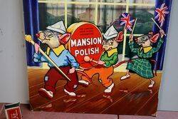 Antique Mansion Polish Pictorial Showcard 