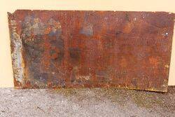 Early Pratts Motor Oil Enamel Sign 