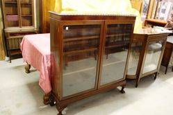Mahogany Bookcase Two Door