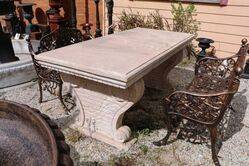 Quality Sandstone GardenPatio Table  