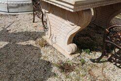 Quality Sandstone GardenPatio Table  
