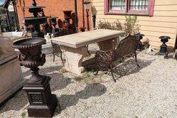 Quality Sandstone GardenPatio Table  