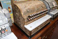 Antique All Brass National Cash Register