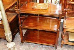 Vintage Waring and Gillow Mahogany 3 Tier Tea Trolley