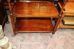 Vintage Waring and Gillow Mahogany 3 Tier Tea Trolley