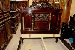 Stunning Late Victorian Mahogany 4 Piece Bedroom Suite 