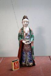 Japanese Imari Style Porcelain Figure 