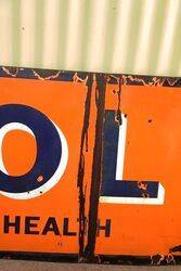 Vintage Virol The Food for Health Enamel Sign 