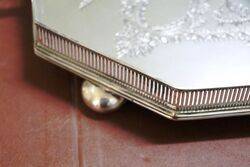 A Large Antique Silver Plated Serving Tray 
