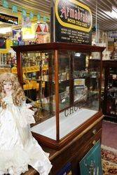 Antique Cadburyand39s Chocolate Shop Counter Display Cabinet 