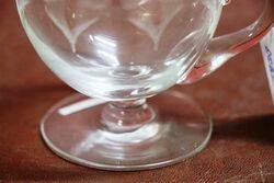 Edwardian Engraved Cup Shape Custard Cup 