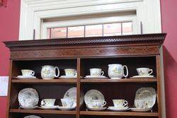 Stunning Edwardian Mahogany Inlaid Bookcase c1900