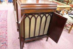 Antique 1920and39s Apollo Super 1X Cabinet Gramophone