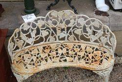 Cast Iron Duchess Seat   