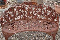 Cast Iron Duchess Seat   