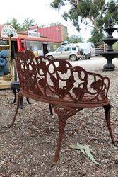 Cast Iron Duchess Seat   