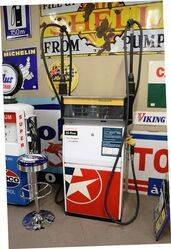 Caltex Hi Flow Double Petrol Pump in Original Condition. #
