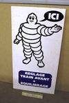 Michelin Double Sided Advertising Board Sign.