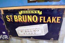 St Bruno Flake Enamel Sign  