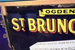 St Bruno Flake Enamel Sign  