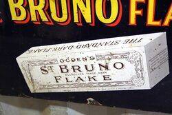 St Bruno Flake Enamel Sign  