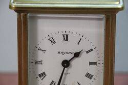 Vintage Brass French 8 Day Carriage Clock  