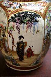 Wonderful Quality Antique MEIJI Period Satsuma Spice Jar 