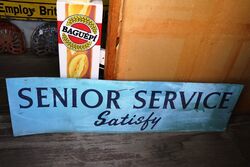 Vintage Senior Service Satisfy 