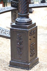 Large Cast Iron 3 meter dia 6 Column Gazebo 