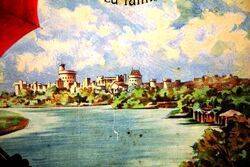 A Large French Railway Pictorial Advertising Poster 