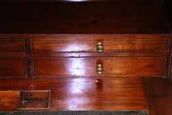 Antique Louis XVI Style Mahogany Cylinder Top Desk 