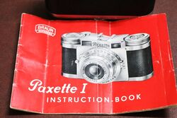 Braun Paxette 35mm rangefinder camera 