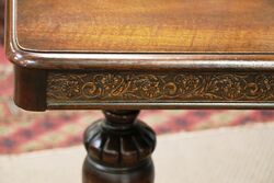 A Very Nice 1930and39s Oak Hall Table 