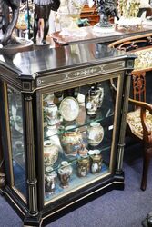 Pair of Ebonised Pier Cabinets Circa 1890