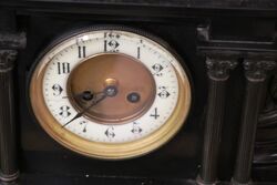 Antique MarbleSlate Mantle Clock 