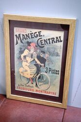 Stunning Original Vintage Grand Manege Central Framed Print., #
