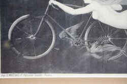 Stunning Original Vintage Gladiator Cycles Framed Print 