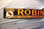 A Exceptional Robin Starch Strip Enamel Sign