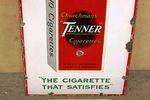 Churchmans Tenner Cigarettes Pictorial Enamel  Sign