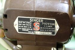 Classic Singer Electric Sewing Machine 