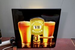 Genuine Victoria Bitter Pub Advertising Light Box. #