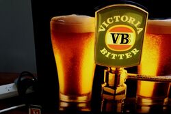 Genuine Victoria Bitter Pub Advertising Light Box 