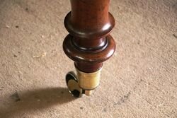 Stunning Antique 4 Leaf Mahogany Extension Table