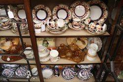 Quality 2 Door Mahogany Display Cabinet English C1920