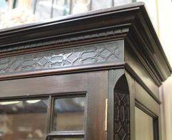 Edwardian 2Door Mahogany Display Cabinet